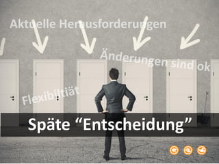 Späte “Entscheidung”
 