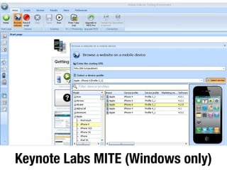 Keynote Labs MITE (Windows only)
 