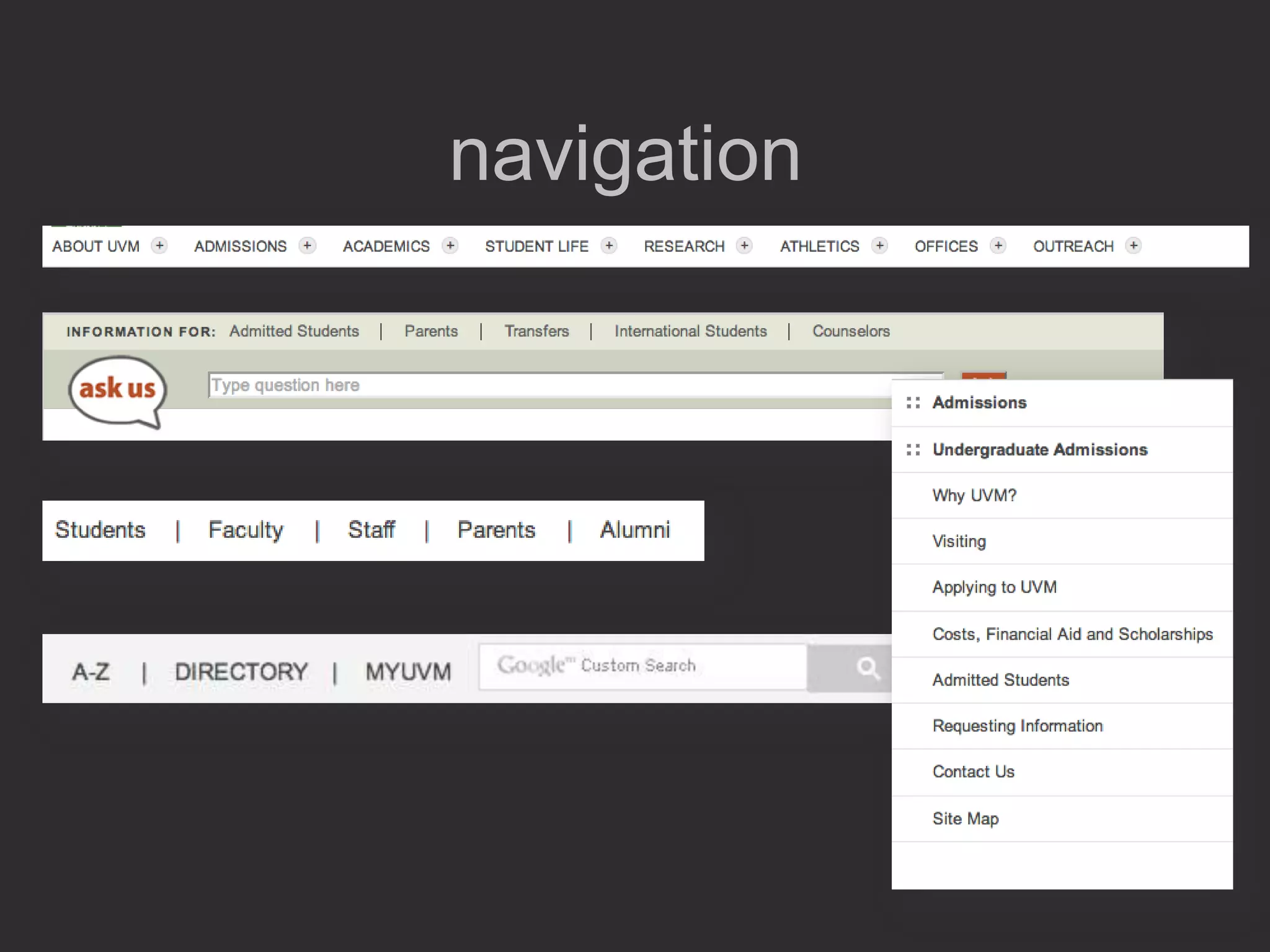 navigation
 