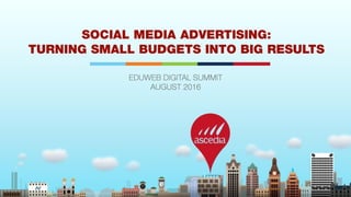 Social Media Advertising: Turning Small Budgets into Big Results
