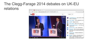 The Clegg-Farage 2014 debates on UK-EU 
relations 
 