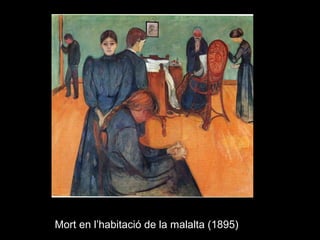 Mort en l’habitació de la malalta (1895)
 