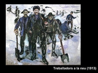 Treballadors a la neu (1913)
 