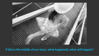 If this is the middle of our story: what happened, what will happen?
 