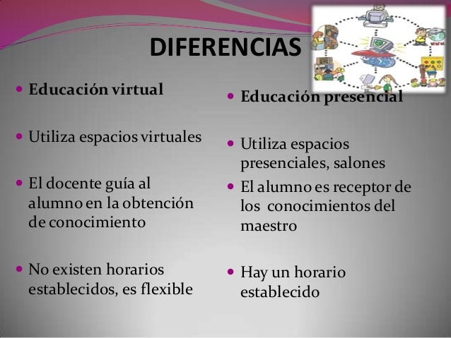 Ed virtual vs presencial