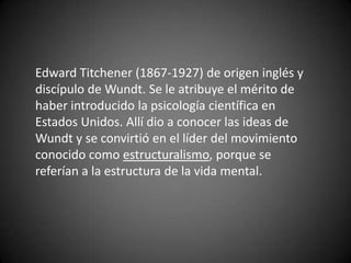 Edward bradford titchener