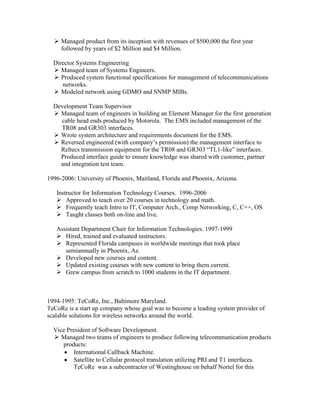 Edward Draiss Resume 052611