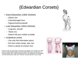 edwardian undergarments
