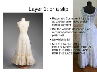 edwardian undergarments