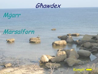 Għawdex Mġarr Marsalforn Kompli 