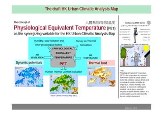 CitySpeak X: Green City. Cool City: Edward Ng - Urban heat and air ventilation – what are the implications for public health? Slide 14