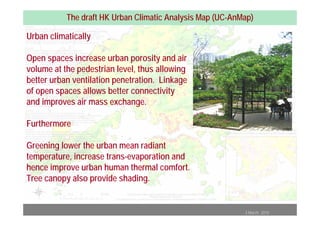 CitySpeak X: Green City. Cool City: Edward Ng - Urban heat and air ventilation – what are the implications for public health? Slide 21