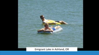 Emigrant Lake in Ashland, OR
 