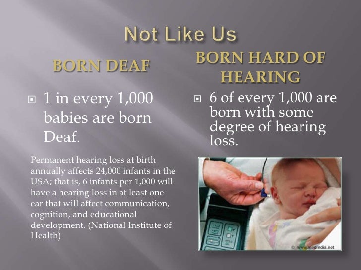 Deaf children in hearing homes