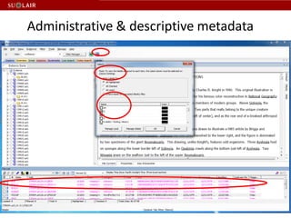 Using “labels” on groups of files for descriptive metadata