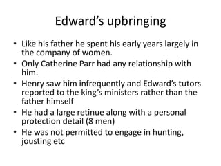 Edward vi and mary | PPTX