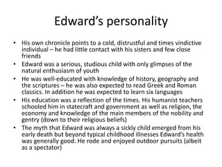 Edward vi and mary | PPTX