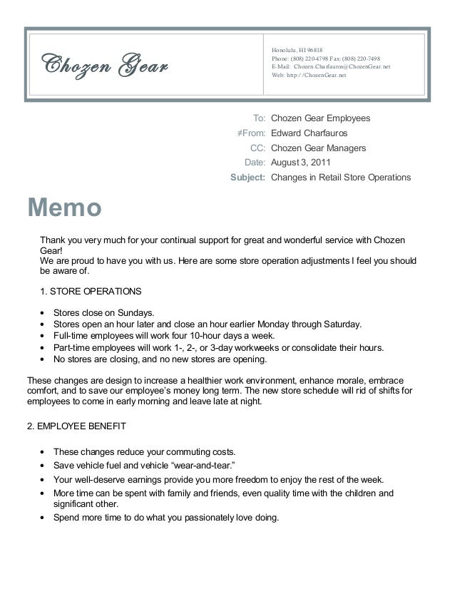 edward w4 business memo 08 09 11 copyright 2013 edward f t char how to do a business memo
