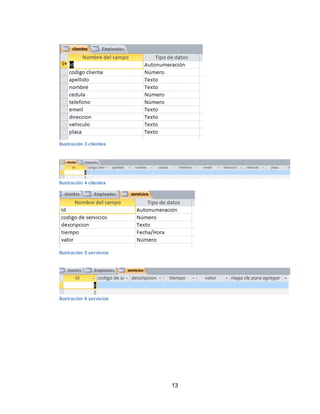 13
Ilustración 3 clientes
Ilustración 4 clientes
Ilustración 5 servicios
Ilustración 6 servicios
 