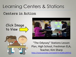 Edwf5100 instructional assignment_learning_centers_t_martin | PPT
