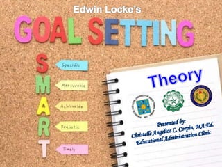 Edwin locke goal setting theory | PPT
