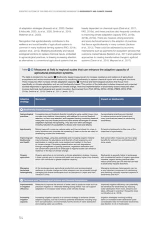 BIODIVERSITY AND CLIMATE CHANGE | PDF