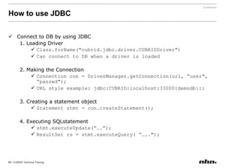 DB Volume – $CUBRID/conf/databases.txtdatabases.txt