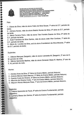 Ee. lídia sanae oya   plano quadrienal