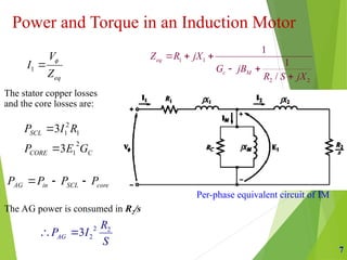 EE-260 Lecture 27, 28. The equivalent circuit of an induction motor | PPT