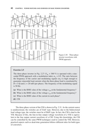 ADVANCED POWER ELECTRONIC CONVERTERS AND APPLICATIONS | PDF