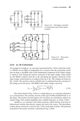 ADVANCED POWER ELECTRONIC CONVERTERS AND APPLICATIONS | PDF