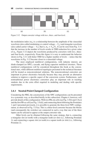 ADVANCED POWER ELECTRONIC CONVERTERS AND APPLICATIONS | PDF
