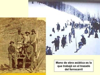 Mano de obra asiática es la que trabajó en el trazado del ferrocarril 