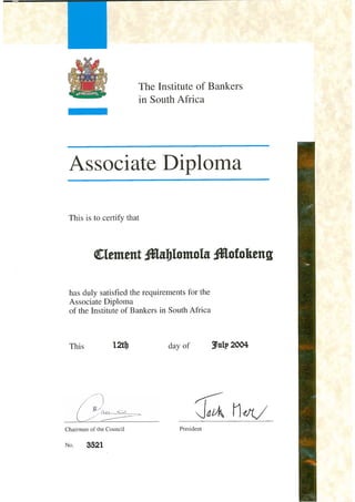 Diploma CAIB