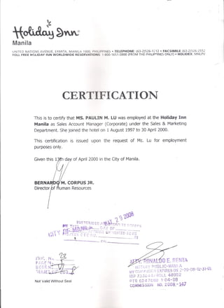 PML Certification 09 HIM