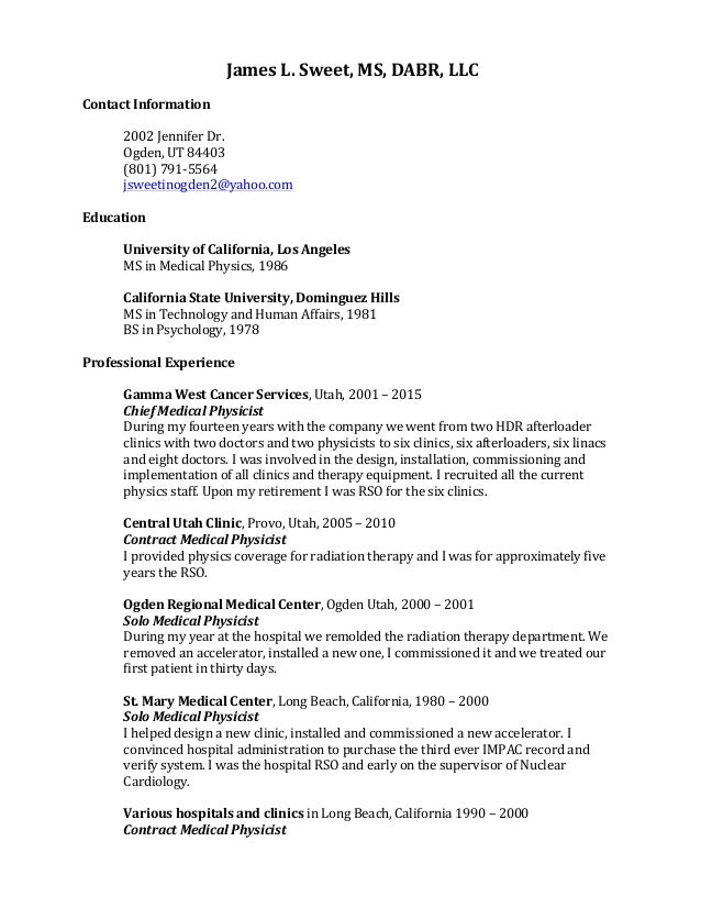 resume