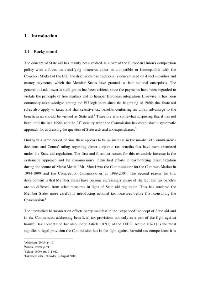 Dissertation direct payments