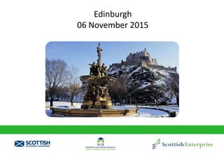 Edinburgh
06 November 2015
 