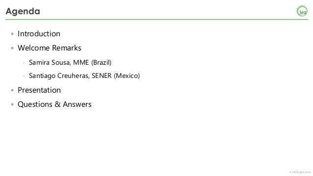 IEA Webinar: Energy Efficiency Market Report 2018 Slide 3