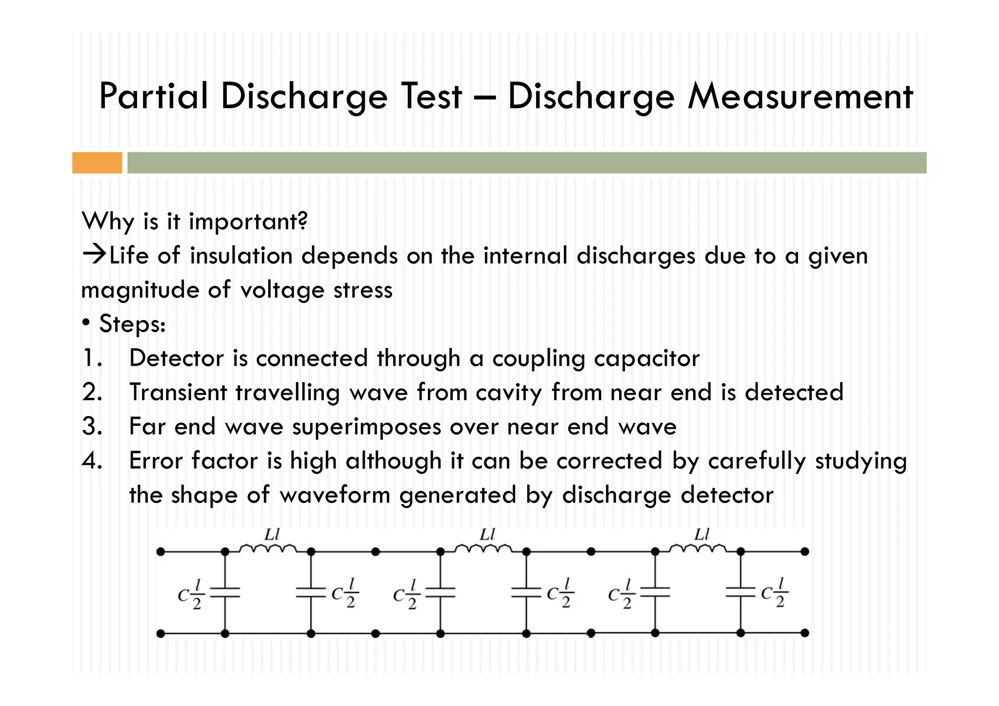 EE2353 / High Voltage Engineering Testing of Cables PPT