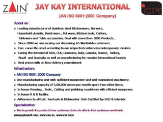 COMPANY PROFILE - Jay Kay International