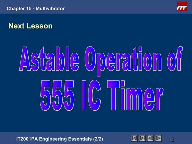 Ee2 chapter15 multivibrator | PPT
