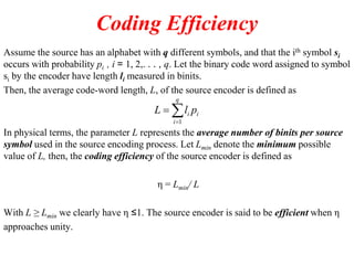 Information Theory and coding - Lecture 2 | PPTX