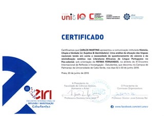 Curriculum Vitae Indicar o Nome(s) Apelido(s)
© União Europeia, 2002-2015 | europass.cedefop.europa.eu Página 6 / 14
 