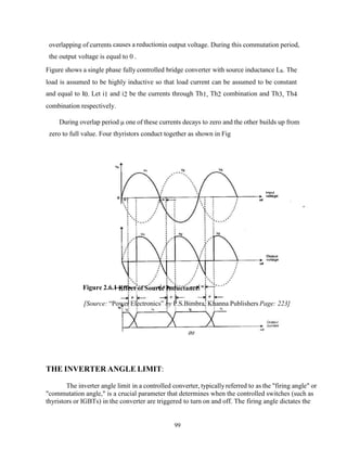 Commutation Overlap EE3591-POWER ELECTRONICS course material | PDF