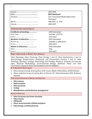mohammad shoaib cv | DOCX