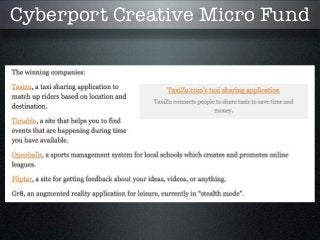 Cyberport Creative Micro Fund
 