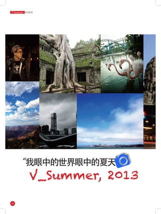 “我眼中的世界眼中的夏天”
V_Summer, 2013
V Summer
50
 