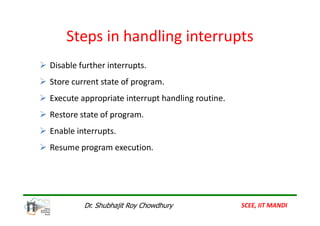 Interrupt Processing in Embedded systems | PDF