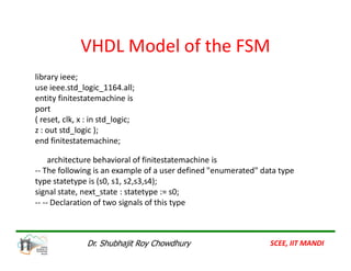 Introduction to Finite State Machines in Embedded Systems | PDF